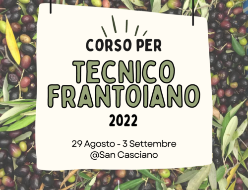 Corso per Tecnico Frantoiano – 3ª edizione